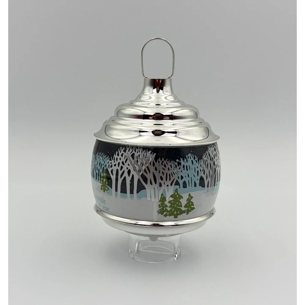 Hallmark 1984 Christmas in the Forest Lighted Tree Ornament QLX703-4 Vintage